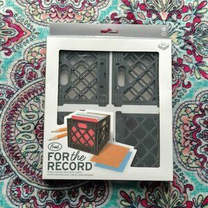 NWT Fred & Friends FOR THE RECORD Pencil Holder with Note Cards